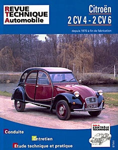 Boek: Citroën 2 CV 4 et 2 CV 6 - Camionnettes 350 et 400 (06/1975 à 06/1990) - Revue Technique Automobile (RTA 297.9)