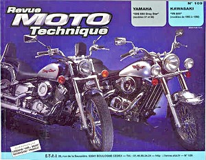 Buch: Yamaha XVS 650 Drag Star et Classic (1997-1998) / Kawasaki VN 800 et Classic (1995-1998) - Revue Moto Technique (RMT 109.1)