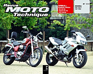 Livre: Aprilia - moteur Rotax : RS 125 (1998), Classic (1995-1998), ETX 125 (1998) / Honda VTR 1000 F (1997-2003) - Revue Moto Technique (RMT 111)