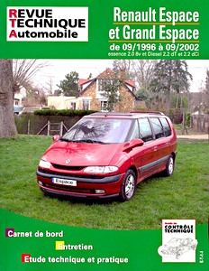 Buch: [RTA 603.2] Renault Espace (9/1996-9/2002)