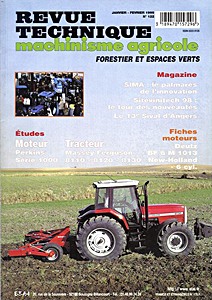 Livre : Massey-Ferguson 8110, 8120, 8130 - moteurs Perkins série 1000 - Revue Technique Machinisme Agricole (RTMA 122)