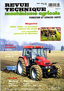 Boek: Case CS 78, CS 86, CS 94 - Moteur Steyr WD 401 - Revue Technique Machinisme Agricole (RTMA 123)