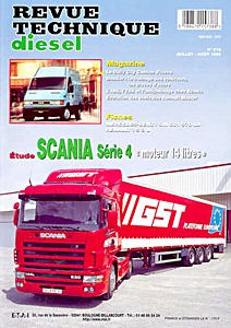 Boek: Scania Série 4 (depuis 1995) - moteur V8 14 litres - Revue Technique Diesel (RTD 218)