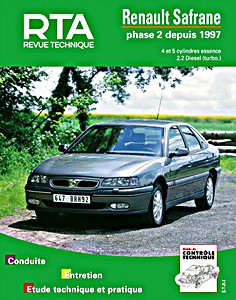 Buch: [RTA 617.1] Renault Safrane Phase 2 (1997-2000)