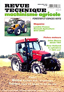 Boek: Case CX 50, CX 60, CX 70, CX 80, CX 90, CX 100 - moteur Perkins 900 (depuis 1998) - Revue Technique Machinisme Agricole (RTMA 129)