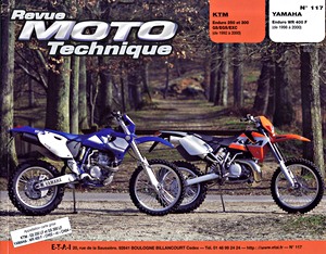 Buch: KTM Enduro 250 & 300 GS-EGS-EXC (1992-2000) / Yamaha WR 400F (1998-2000) - Revue Moto Technique (RMT 117)