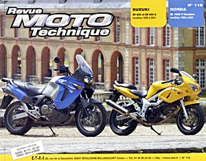 Książka: Suzuki SV 650 & S (1999-2001) / Honda XL 1000 V Varadero (1999-2001) - Revue Moto Technique (RMT 118.2)