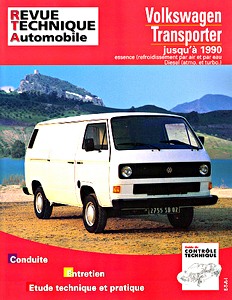 Boek: Volkswagen Transporter T3 - essence (refroidissement par air et par eau) et Diesel (1979-1990) - Revue Technique Automobile (RTA 732.1)