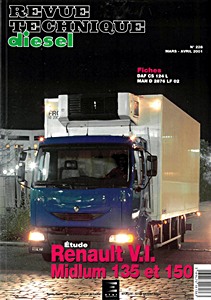 Livre : Renault Midlum 135 et 150 - Revue Technique Diesel (RTD 228)