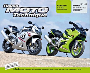 Boek: Kawasaki ZX-6R (2000-2001) / Honda CBR 900RR (inj.) (2000-2001) - Revue Moto Technique (RMT 122.1)