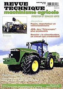 Livre : John Deere séries 8000 (1994-1999) et 8010 (2000-2001) - moteur DPS 6081 HRW - Revue Technique Machinisme Agricole (RTMA 141)