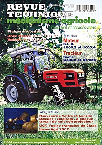 Boek: Same Dorado et Golden - moteurs SLH 1000.3 A et 1000.4 A - Revue Technique Machinisme Agricole (RTMA 145)