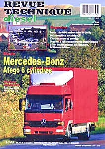 Livre : Mercedes-Benz Atego - moteurs 6 cylindres (depuis 1998) - Revue Technique Diesel (RTD 238)