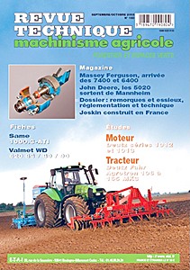 Livre : Deutz Fahr Agrotron 106, 110, 115, 120, 135, 150 et 165 MK3 - moteurs Deutz 1012 et 1013 - Revue Technique Machinisme Agricole (RTMA 150)