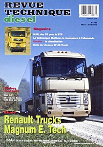 Livre : Renault Magnum E.Tech - Revue Technique Diesel (RTD 240)