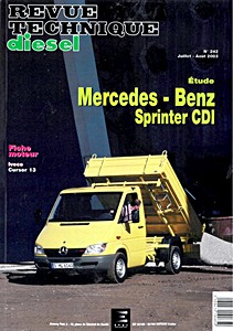 Livre : Mercedes-Benz Sprinter - moteurs CDI (depuis 2000) - Revue Technique Diesel (RTD 242)