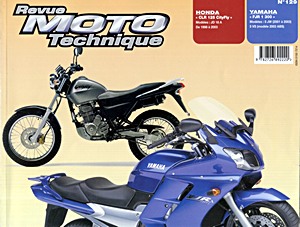 Livre: Yamaha FJR 1300 (2001-2003) / Honda CLR 125 CityFly (1998-2003) - Revue Moto Technique (RMT 129.1)