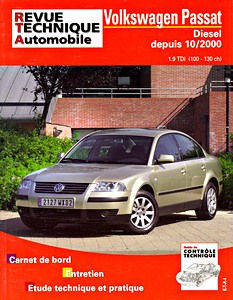 Książka: [RTA 665] VW Passat Diesel 1.9 TDi (10/2000-2005)