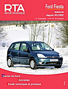 Boek: [RTA 671] Ford Fiesta essence (5/2002-2005)