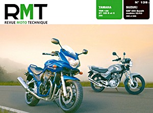 Boek: [RMT 139.1] Yamaha YBR125-XT125 / Suzuki GSF650