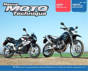 Boek: Honda CBR 125R (2004-2005) / Yamaha XT 660 R et XT 660 X (2004-2005) - Revue Moto Technique (RMT 137.1)