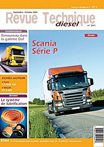 Livre : Scania Série P - 230, 270 et 310 ch - Revue Technique Diesel (RTD 261)