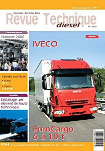 Livre : Iveco EuroCargo - 6 à 10 t - Revue Technique Diesel (RTD 262)