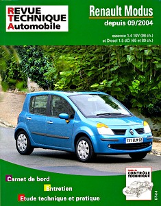 Boek: [RTA 689.1] Renault Modus 1.4 16V et 1.5 dCi (>9/04)