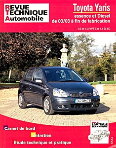 Book: [RTA 691.1] Toyota Yaris 1.0-1.3 WTi/1.4 D-4D (03-)