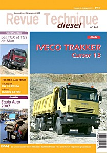 Livre : Iveco Trakker - moteurs Cursor 13 - Revue Technique Diesel (RTD 268)