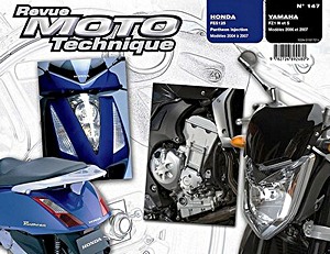 Boek: Honda FES 125 Pantheon Injection (2004-2007) / Yamaha FZS 1 N et S Fazer (2006-2007) - Revue Moto Technique (RMT 147.1)