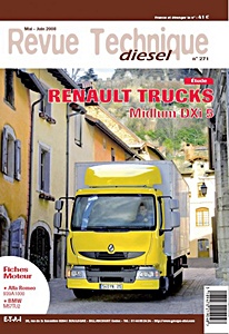 Livre : Renault Midlum - moteurs DXi 5 - Revue Technique Diesel (RTD 271)