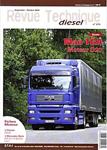 Livre : MAN TGA - moteur D20 - Revue Technique Diesel (RTD 273)