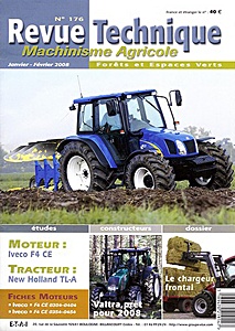 Revue RTMA pour l'entretien et la réparation des tracteurs New Holland