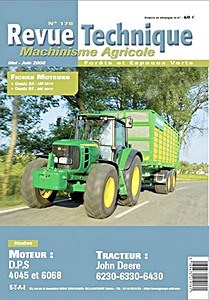 Boek: John Deere 6230, 6330 et 6430 - moteurs DPS 4045 et 6068 - Revue Technique Machinisme Agricole (RTMA 178)