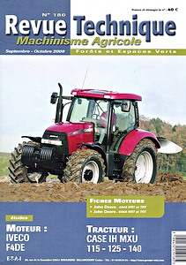 Livre : [180] Case IH MXU 115, MXU 125, MXU 140