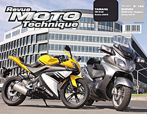 Livre : Yamaha YZF-R 125 (2008-2009) / Suzuki AN 650 / A / AZ Burgman (2007-2009) - Revue Moto Technique (RMT 154.1)