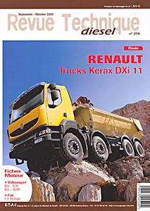 Boek: [RTD 279] Renault Trucks Kerax - moteurs DXi 11