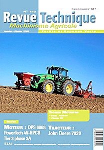 Boek: John Deere série 7030 : 7430 et 7530 - moteur DPS 6068 PowerTech 4V-HPCR - Revue Technique Machinisme Agricole (RTMA 182)