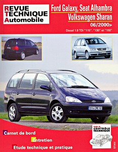 Boek: [RTA B732.5] Galaxy/Alhambra/Sharan 1.9TDi (6/00>)