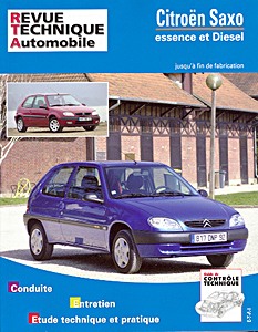 Książka: [RTA 106.1] Citroen Saxo (1996-2003)