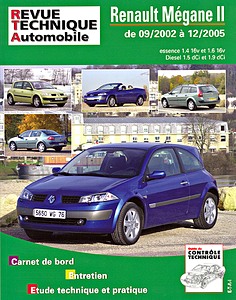 Boek: [RTA 121.1] Renault Megane II (09/2002-12/2005)