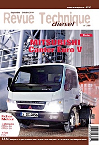 Boek: [RTD 285] Mitsubishi Canter - moteurs Euro 5