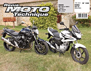 Książka: Suzuki GSF 1250 et 1250 S Bandit + GSX 1250 FA (2007-2010) / Honda CBF 125 (2009-2010) - Revue Moto Technique (RMT 158.1)