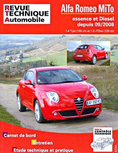 Book: Alfa Romeo MiTo - essence et Diesel (depuis 09/2008) - Revue Technique Automobile (RTA B738.5)