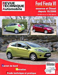 Książka: [RTA B742] Ford Fiesta VI 1.25 + 1.4 TDCi (10/08->)