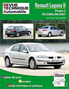 Buch: [RTA B748.5] Renault Laguna II Phase 2 - 1.9 dCi