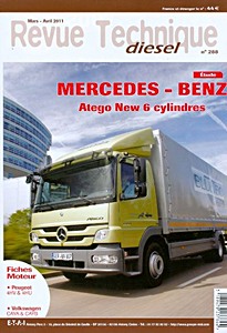 Livre : Mercedes-Benz Atego New - moteurs 6 cylindres - Revue Technique Diesel (RTD 288)