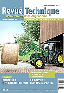 Livre : [194] John Deere serie 5G - mot DPS 4045 HAT