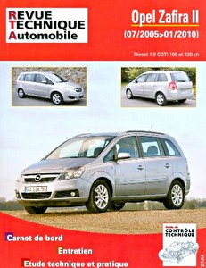 Boek: [RTA B758.5] Opel Zafira II 1.9 CDTI (07/2005-01/2010)